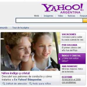 Yahoo argentina, 10 y 11 de enero de 2009